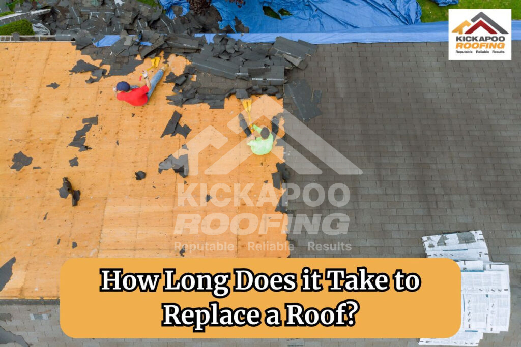 How long does it take to replace a roof