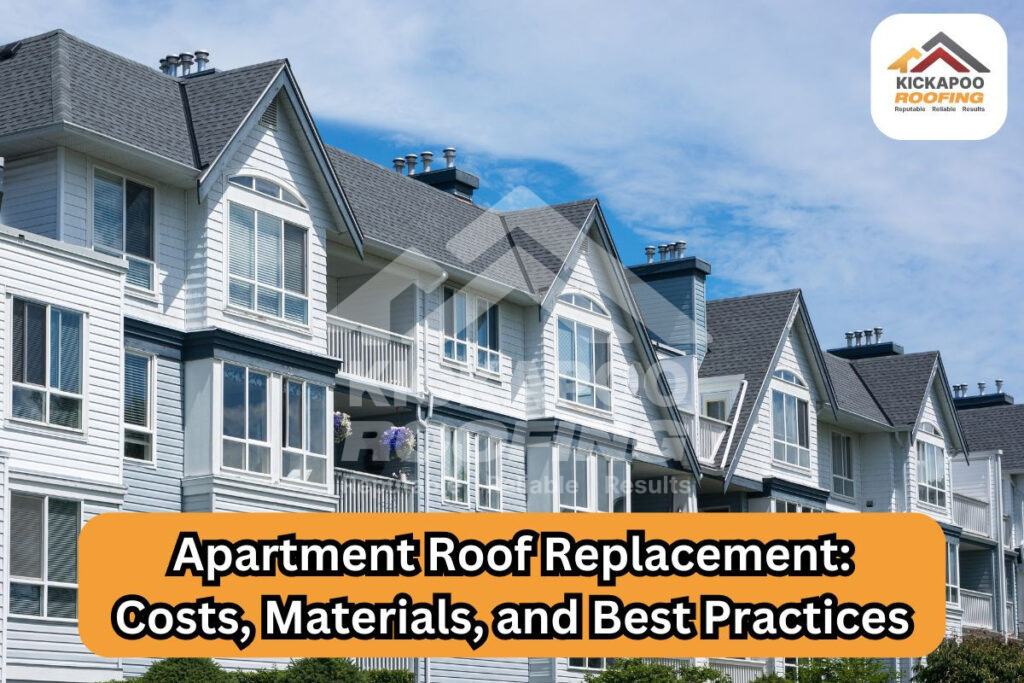 Apartment roof replacement