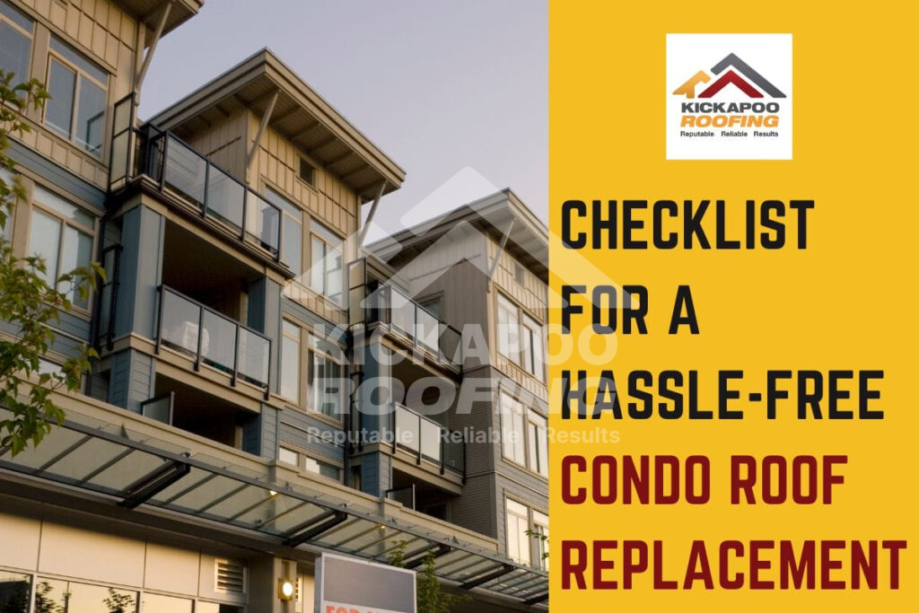 Condo roof replacement