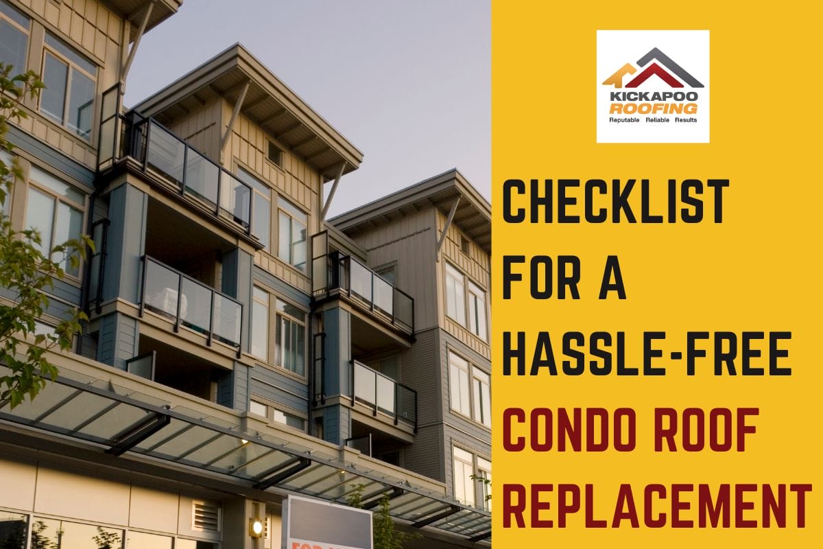The Essential Checklist For A Hassle-Free Condo Roof Replacement