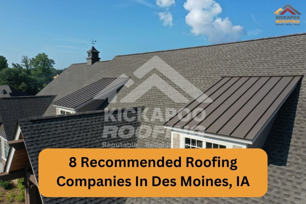 Roofing companies in des moines, ia