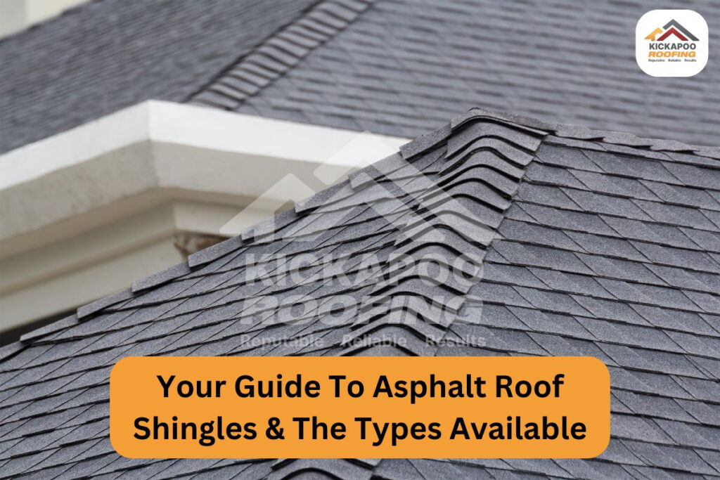 Asphalt roof shingles
