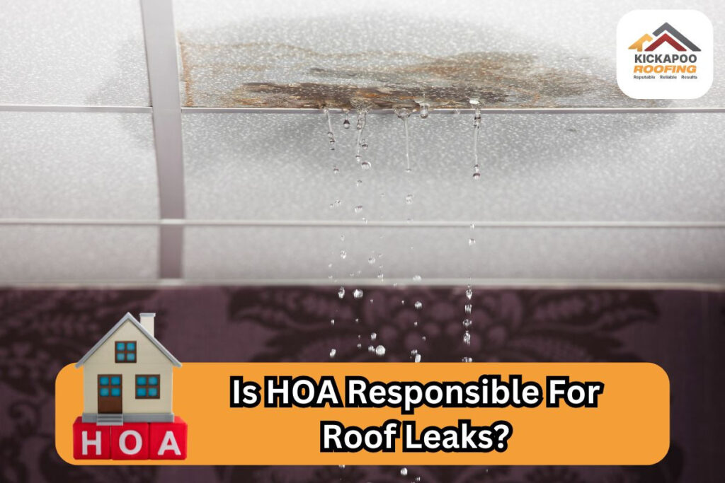 Is hoa responsible for roof leaks