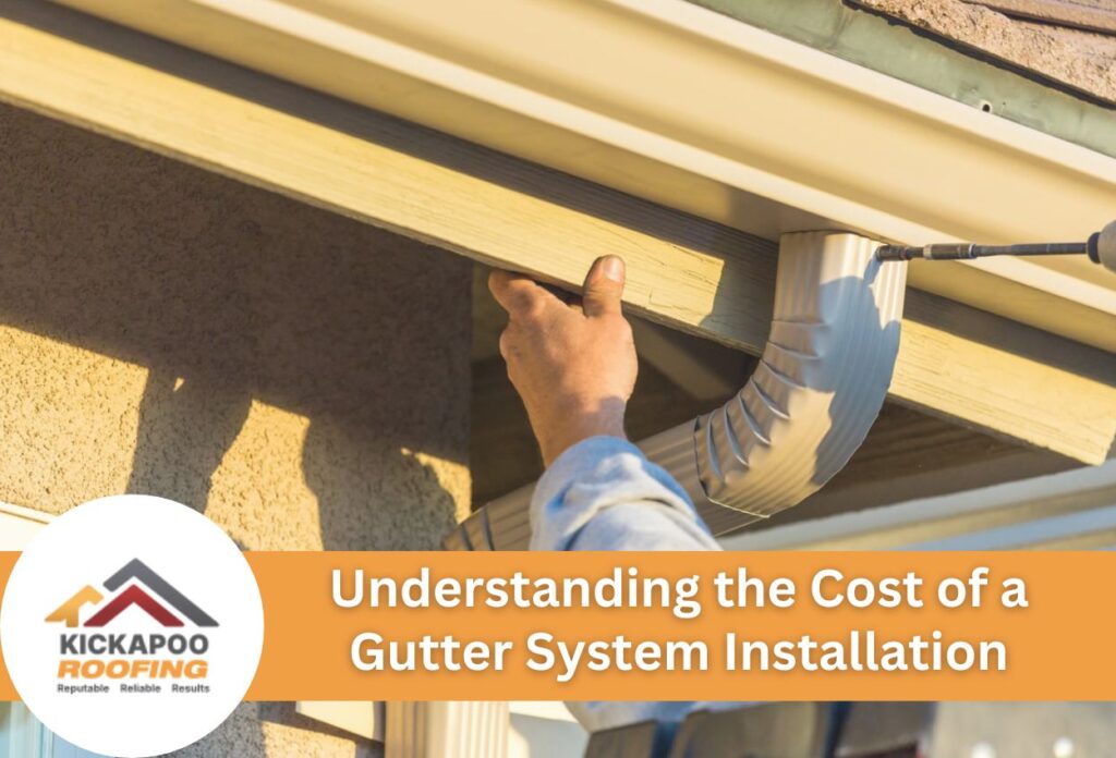 Understanding the cost of a gutter system installation